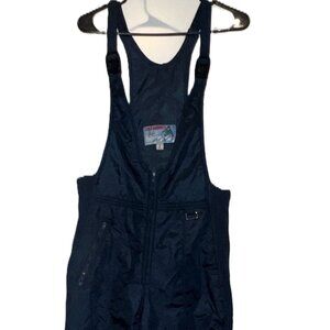 VTG Retro Après-Ski Gorpcore Alpine-vibe Ski Moves Navy Blue Ski Bib Women's Med